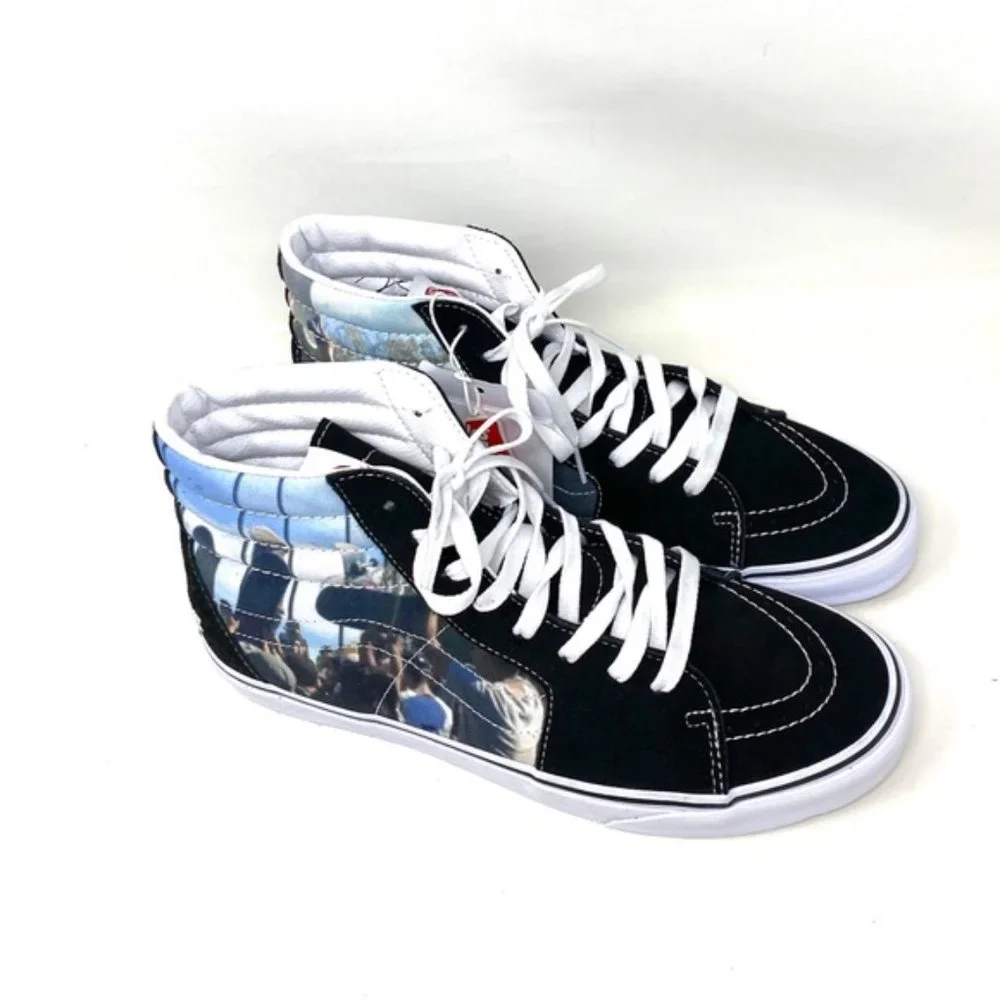 💖MEGA SALE💖VANS SK8-HI MOCA Frances Black Women Suede Canvas VN0A5KRHA55